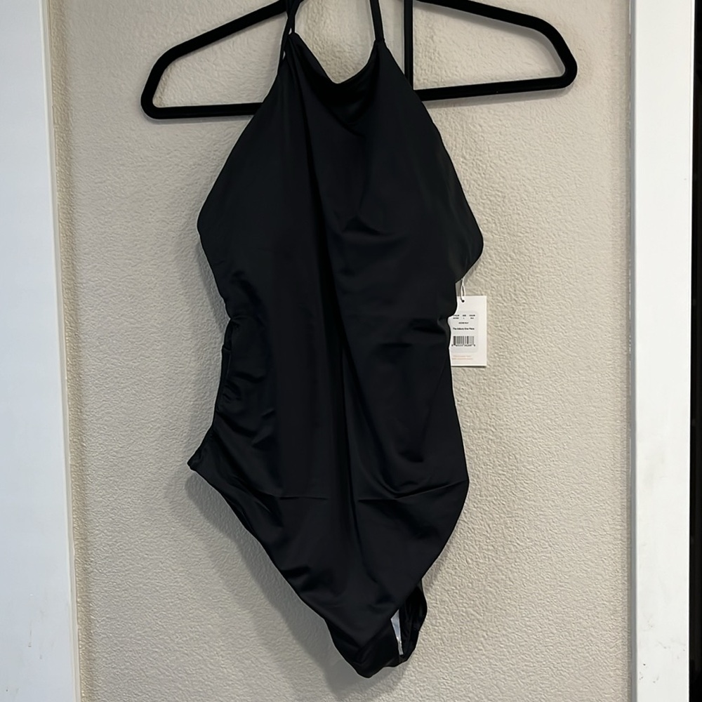 NWT Andie Swim The Asbury One Piece In Black L - Picture 5 of 6